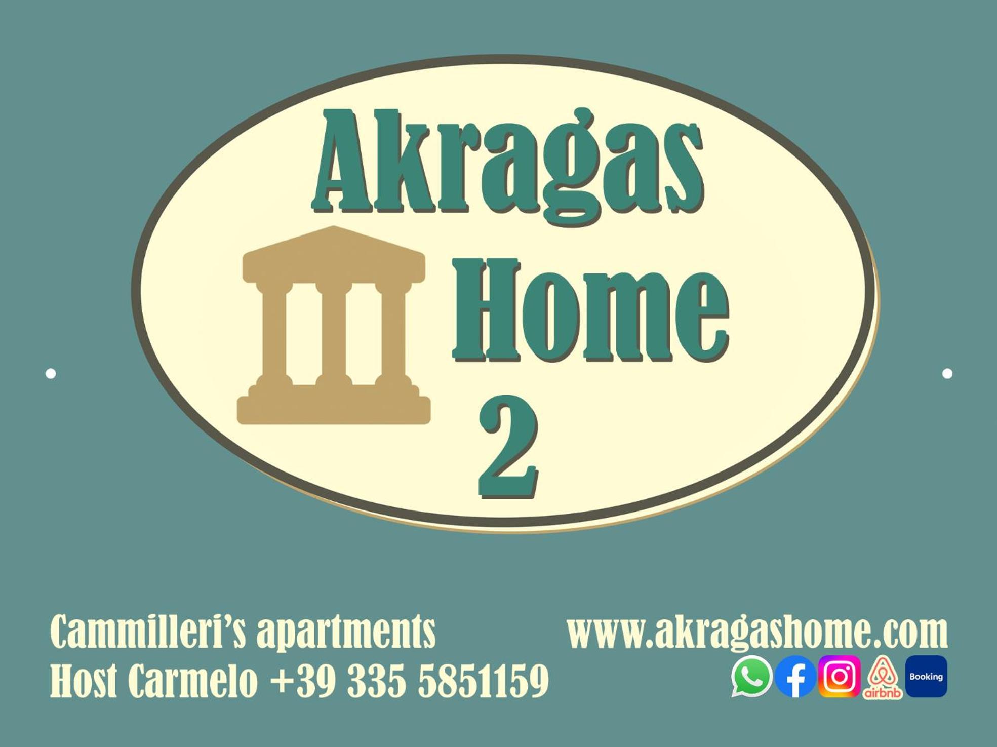 2 Apartments - Akragas Home 1 & 2 On Via Atenea City Center With View 阿格里真托 外观 照片